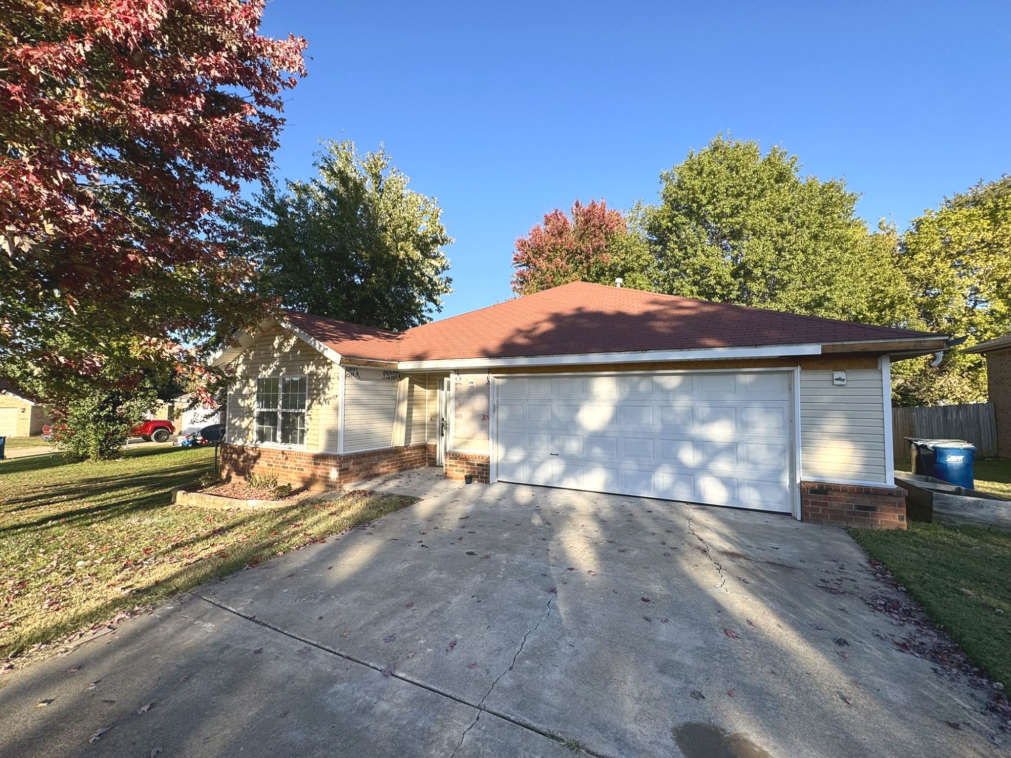 The house before the remodel