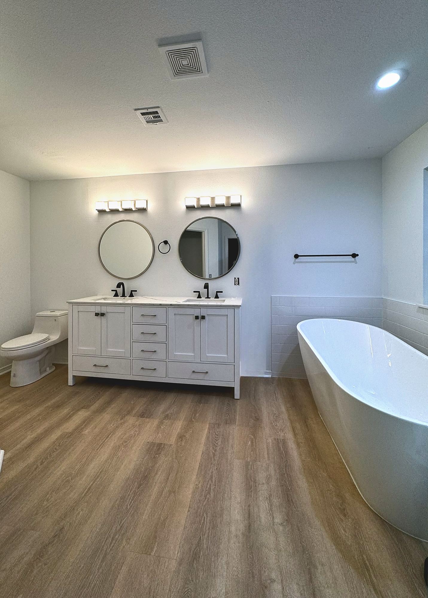 Primary bath vanity