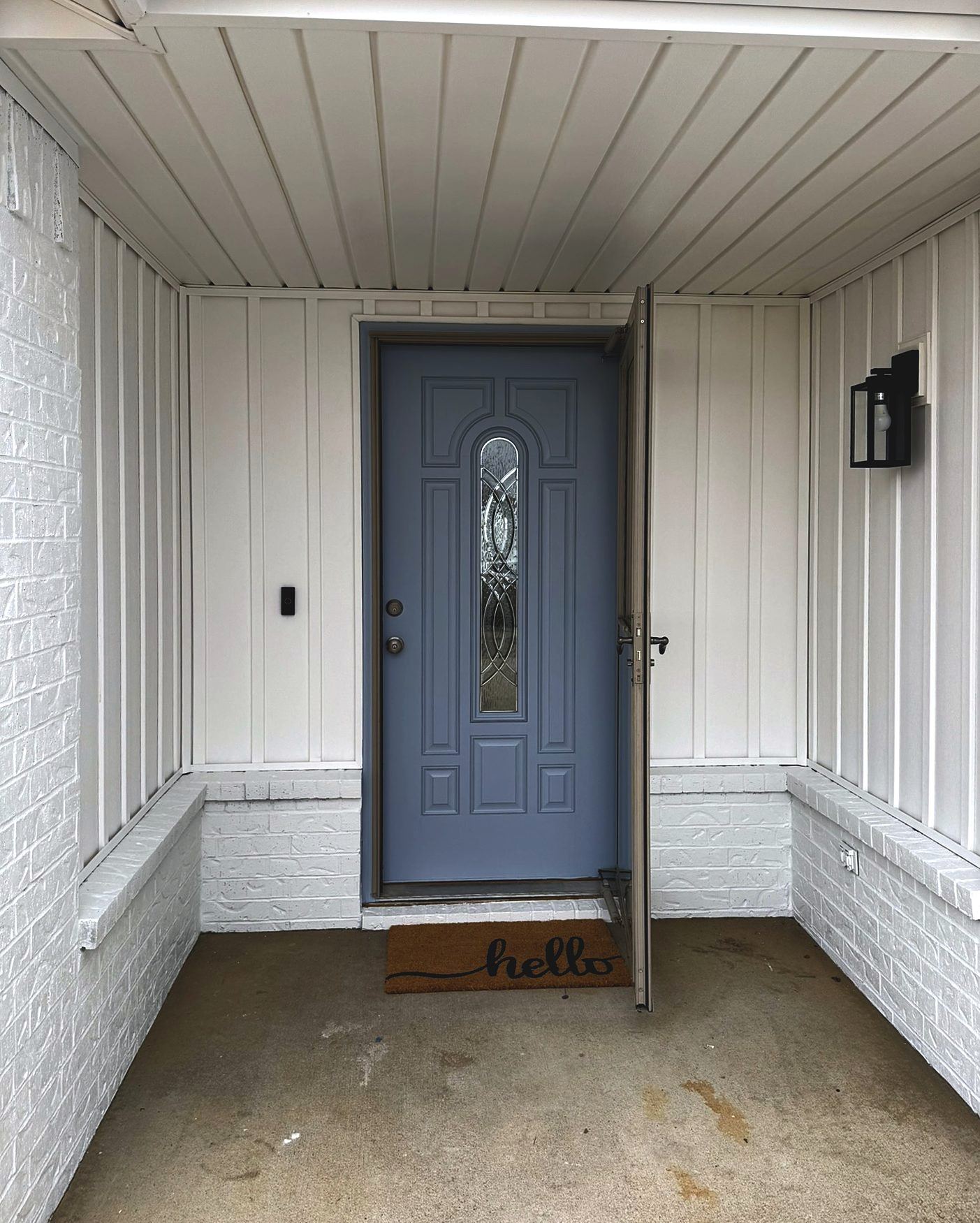 New front entry